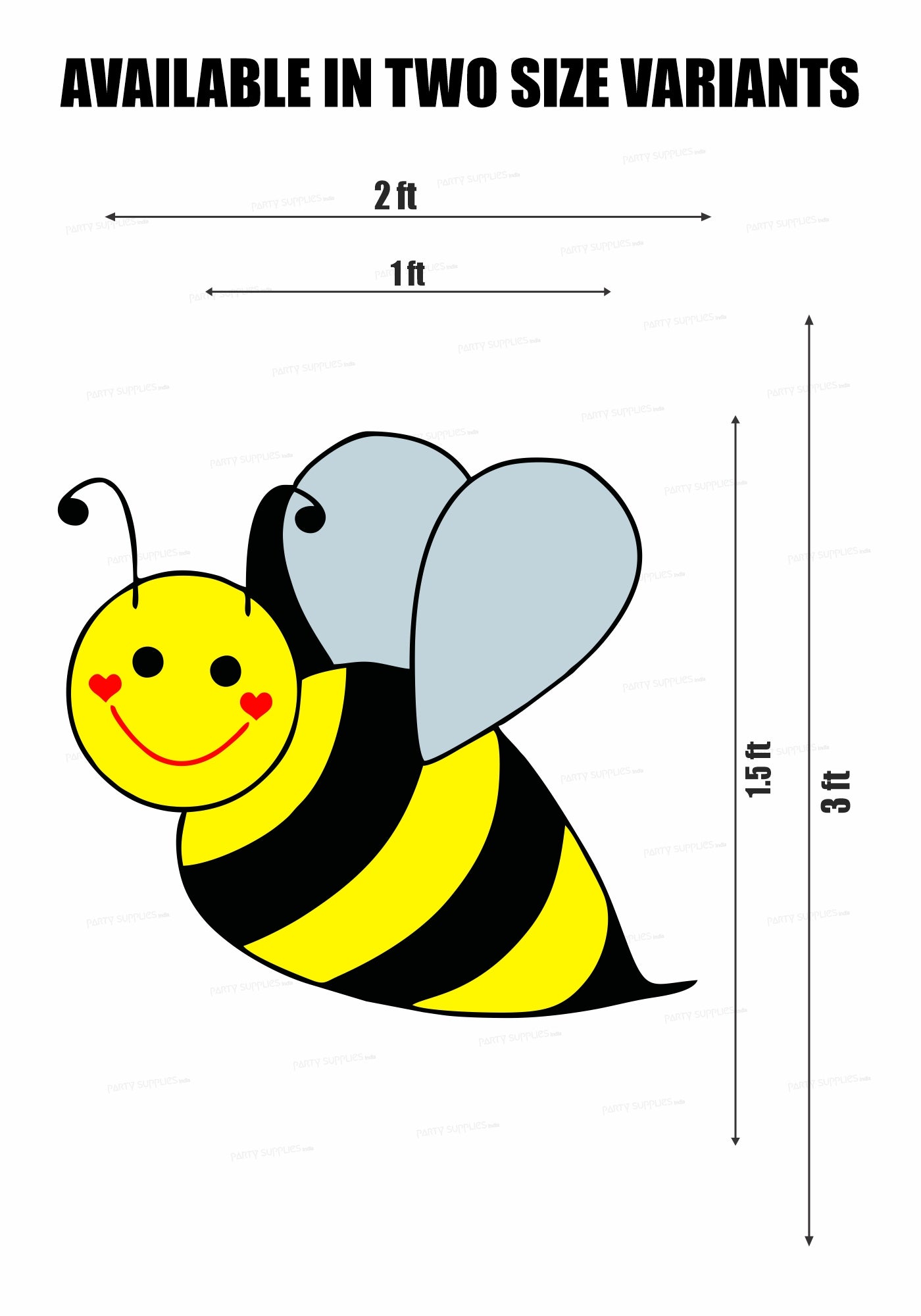 PSI Bumble Bee Theme Cutout - 17