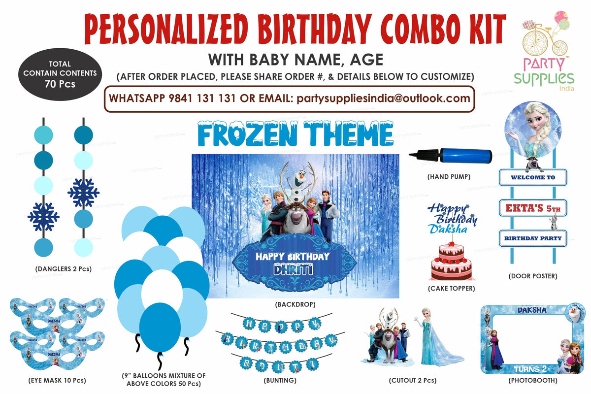 PSI Frozen Theme Exclusive Kit