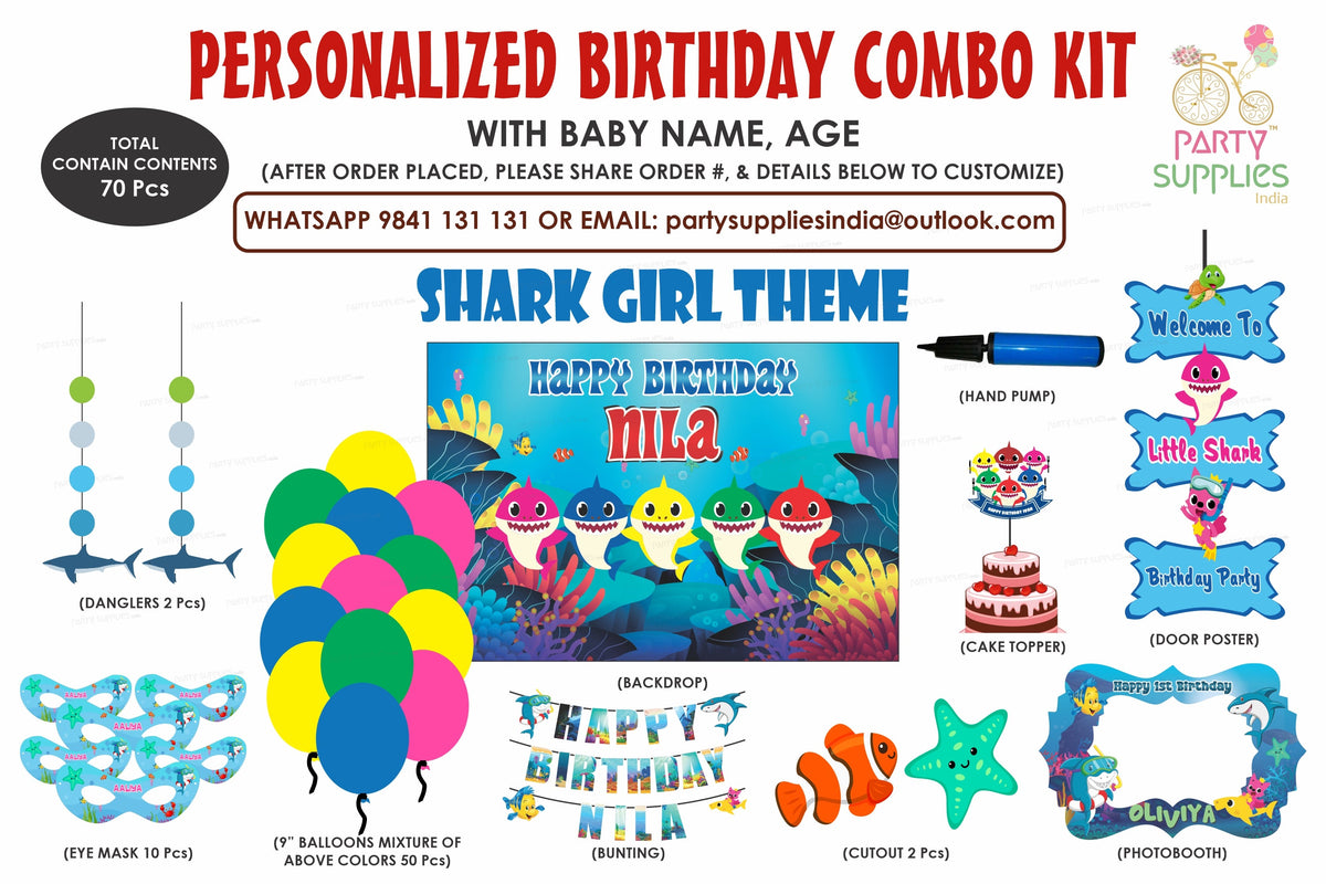 PSI Shark Girl Theme Exclusive Kit