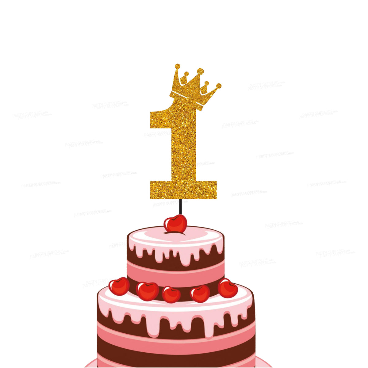 PSI Princess Theme Charming Cake Topper