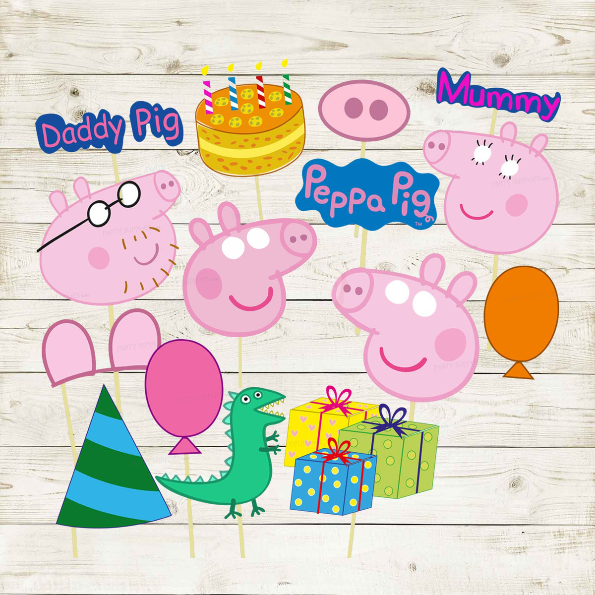 PSI Peppa Pig Theme Girl Customized Props