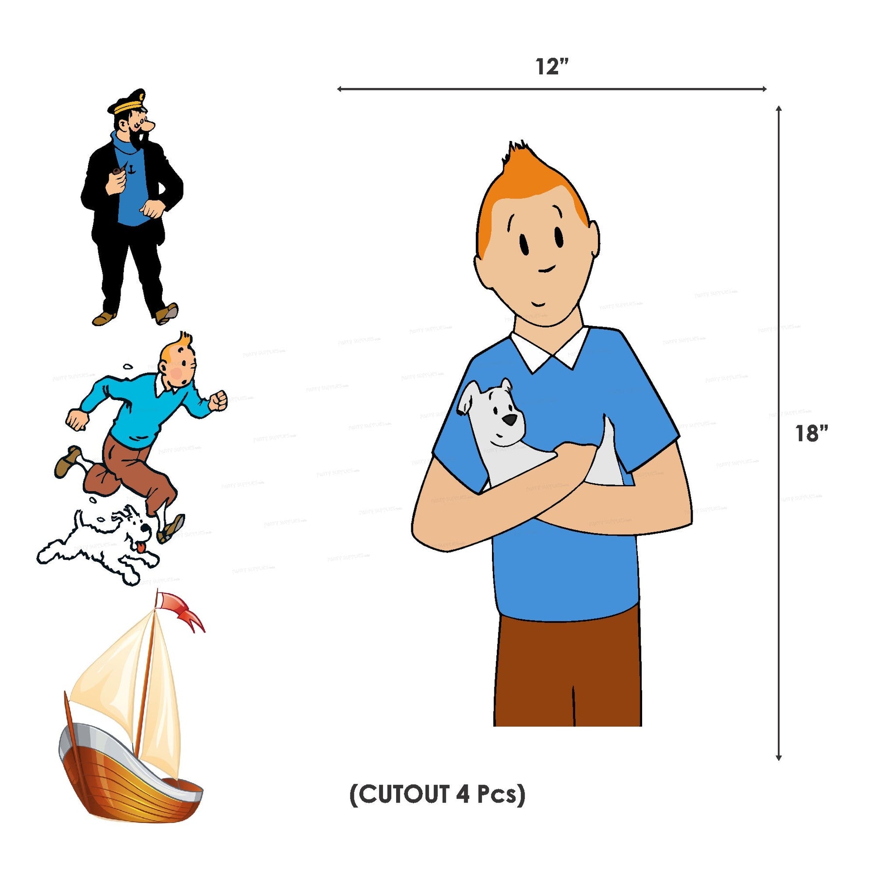 PSI Tintin Theme Premium Combo Kit