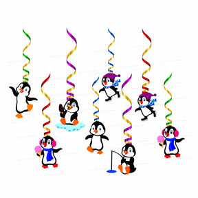 PSI Penguin Theme Classic Swirls