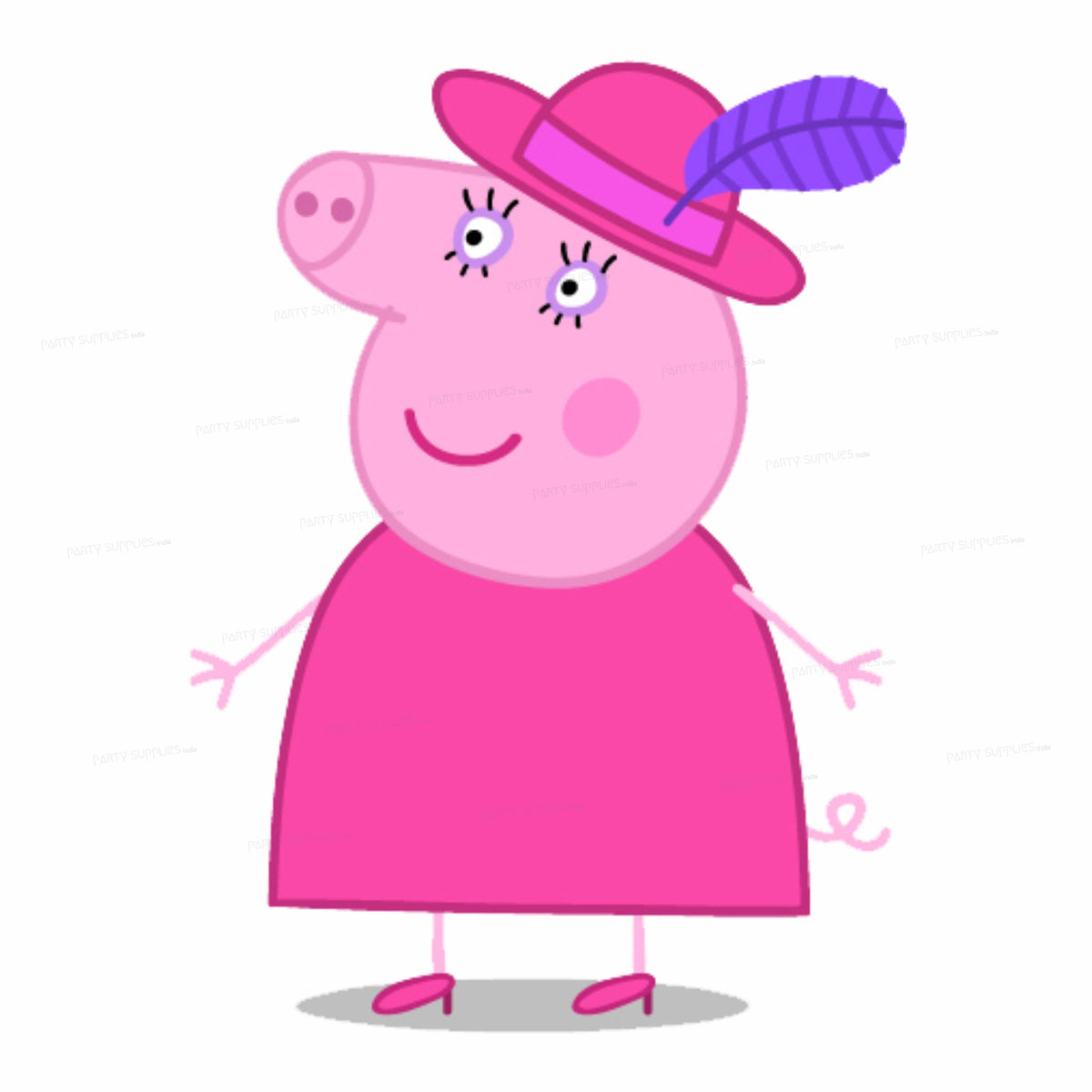 PSI Peppa Pig Theme Girl Cutout-01