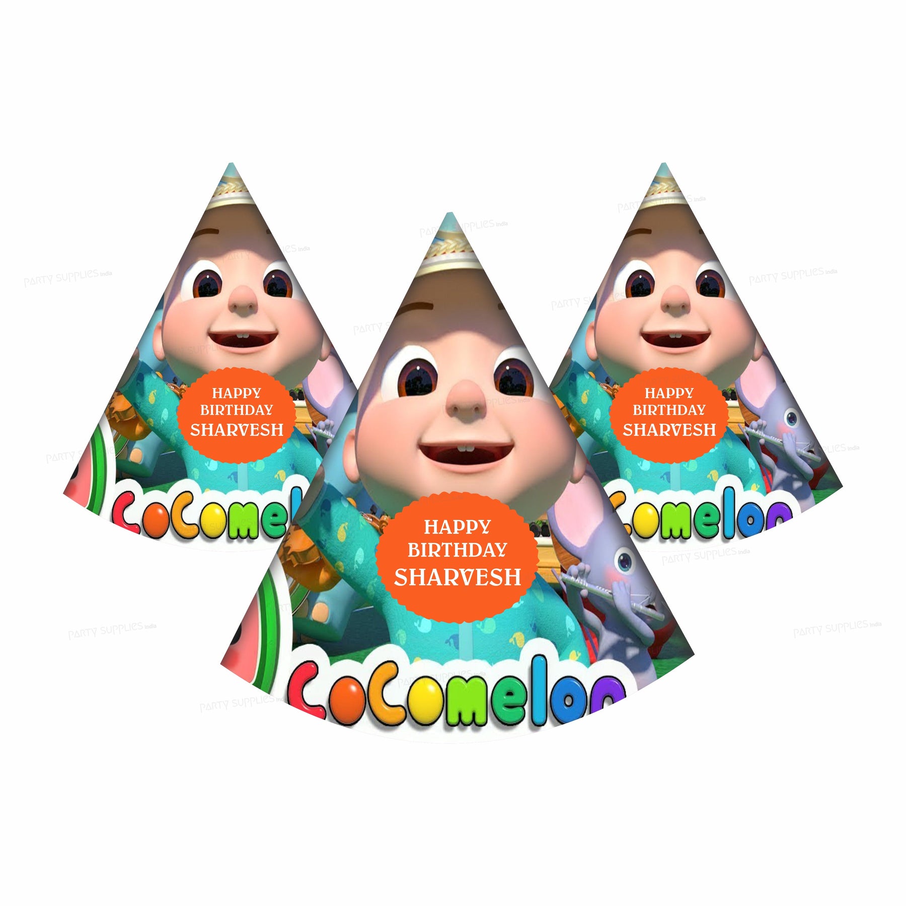 PSI Cocomelon Theme Boy Personalized Hat