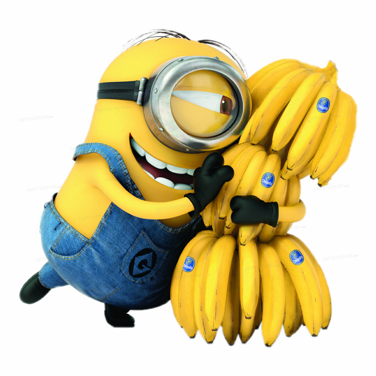 Minion Theme with Banana Cutout