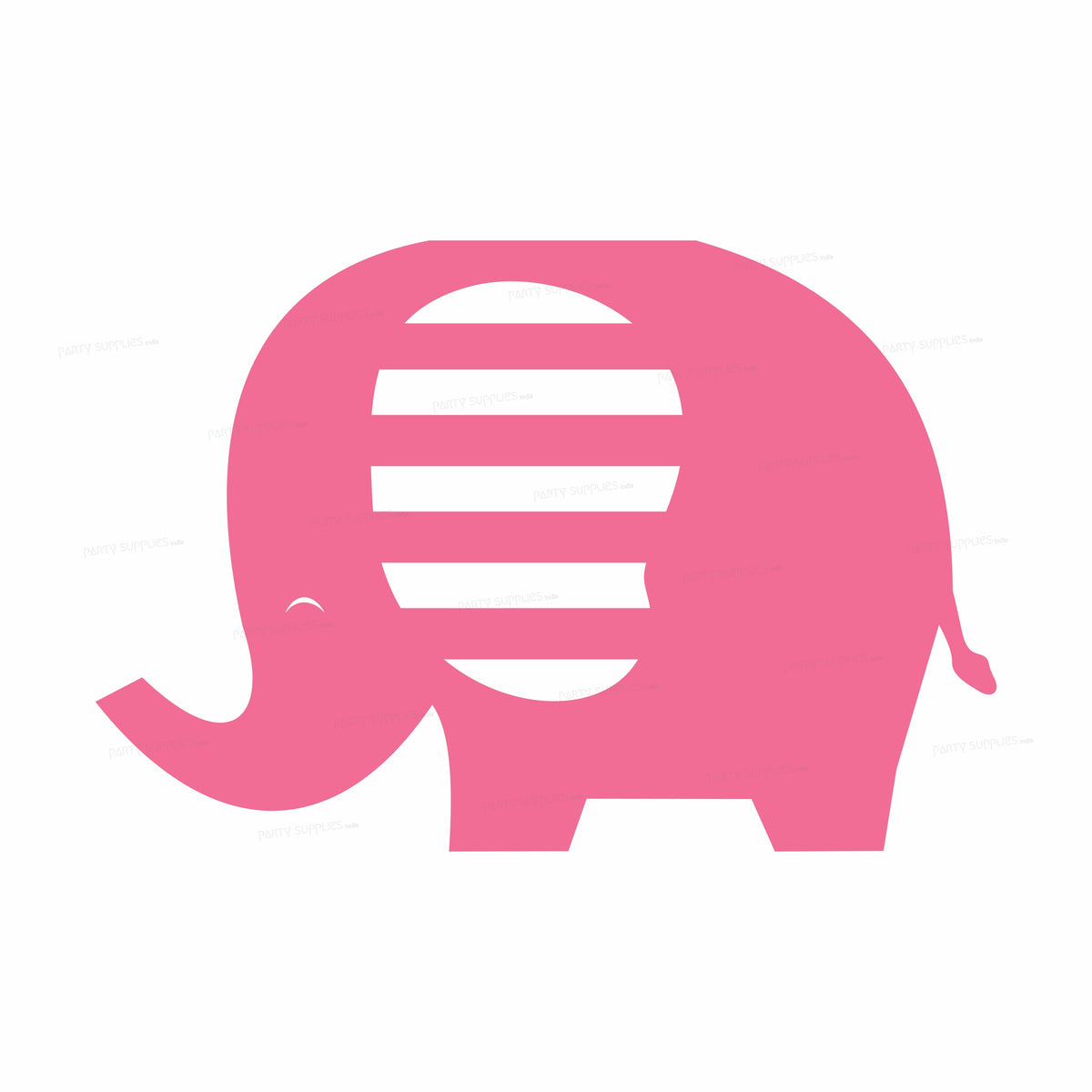 PSI Pink Elephant Theme Cutout - 03