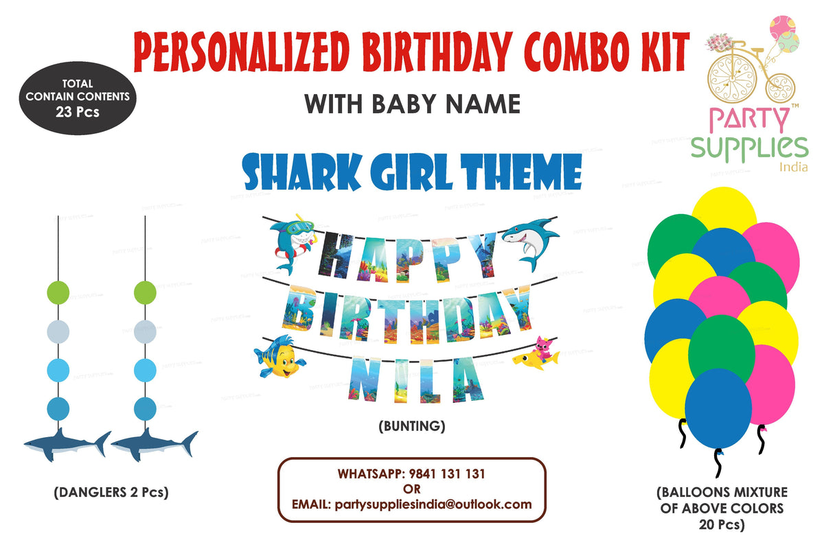 PSI Shark Girl Theme Basic Kit