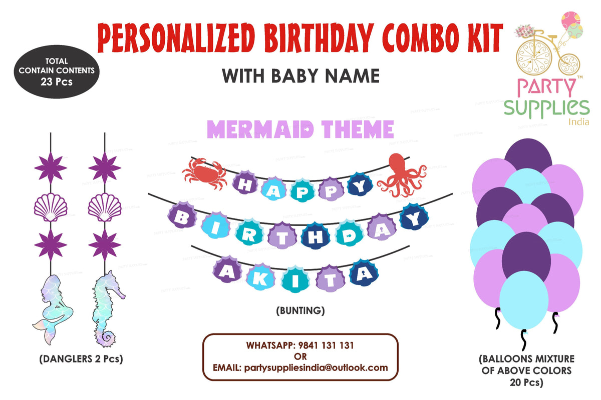 PSI Mermaid Theme Basic Kit