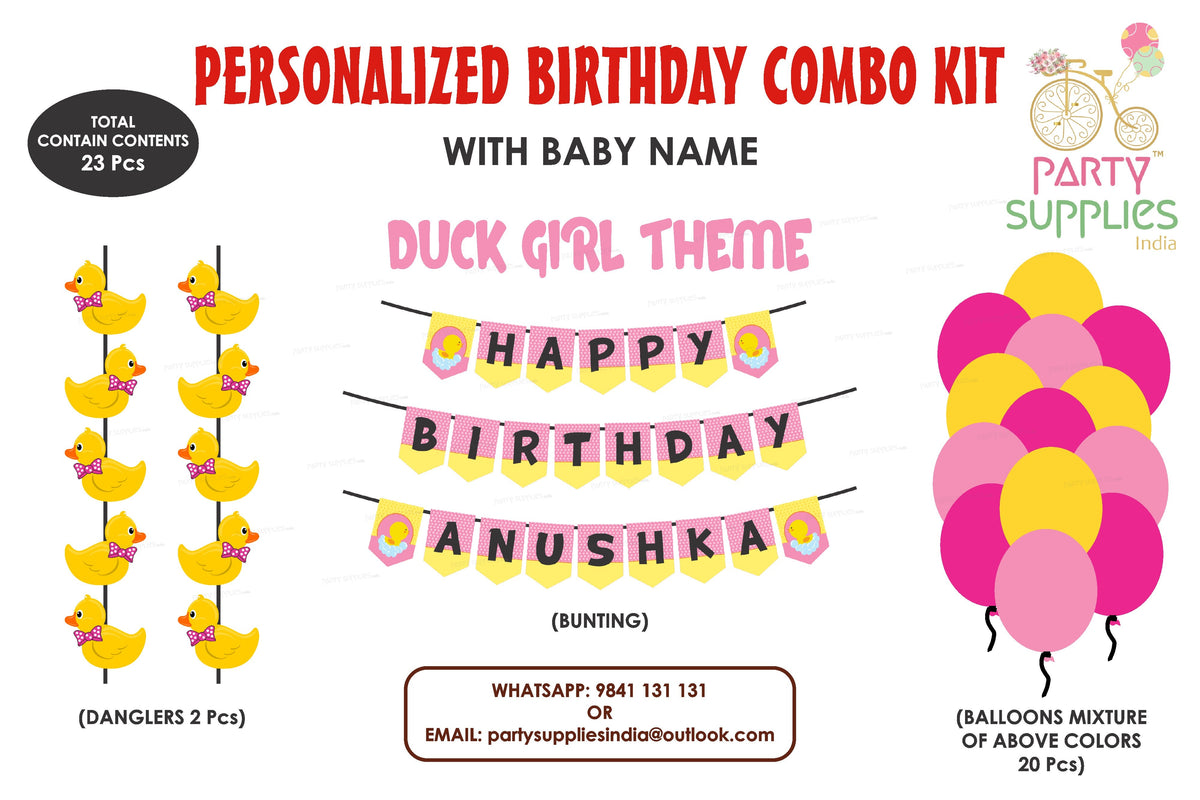 PSI Duck Girl Theme Basic Kit