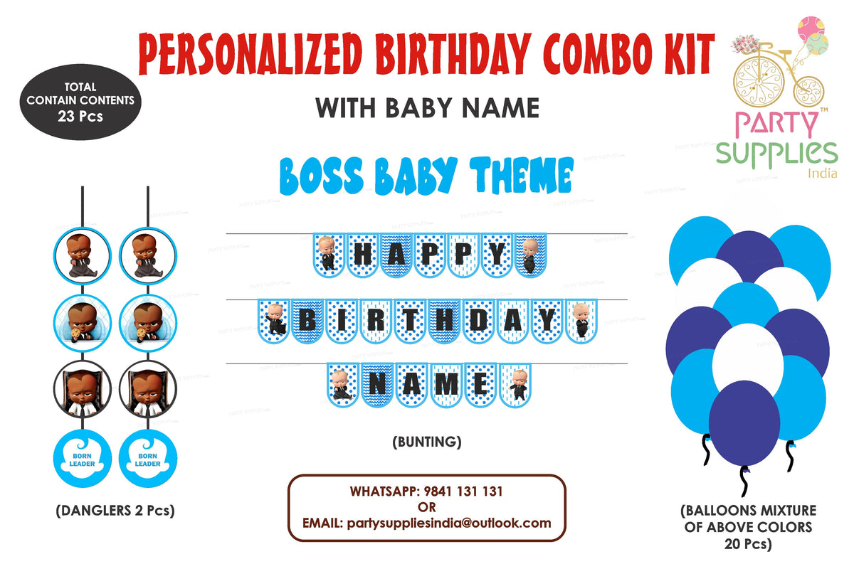 PSI Boss Baby Theme Basic Kit