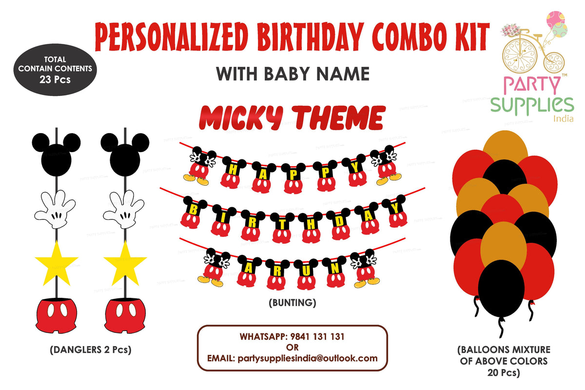 PSI Mickey Mouse Theme Basic Kit