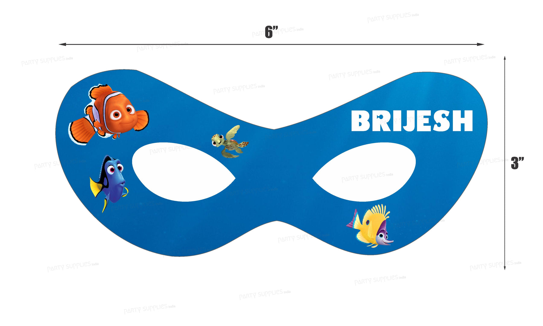 PSI Nemo and Dory Theme Customized Eye Mask