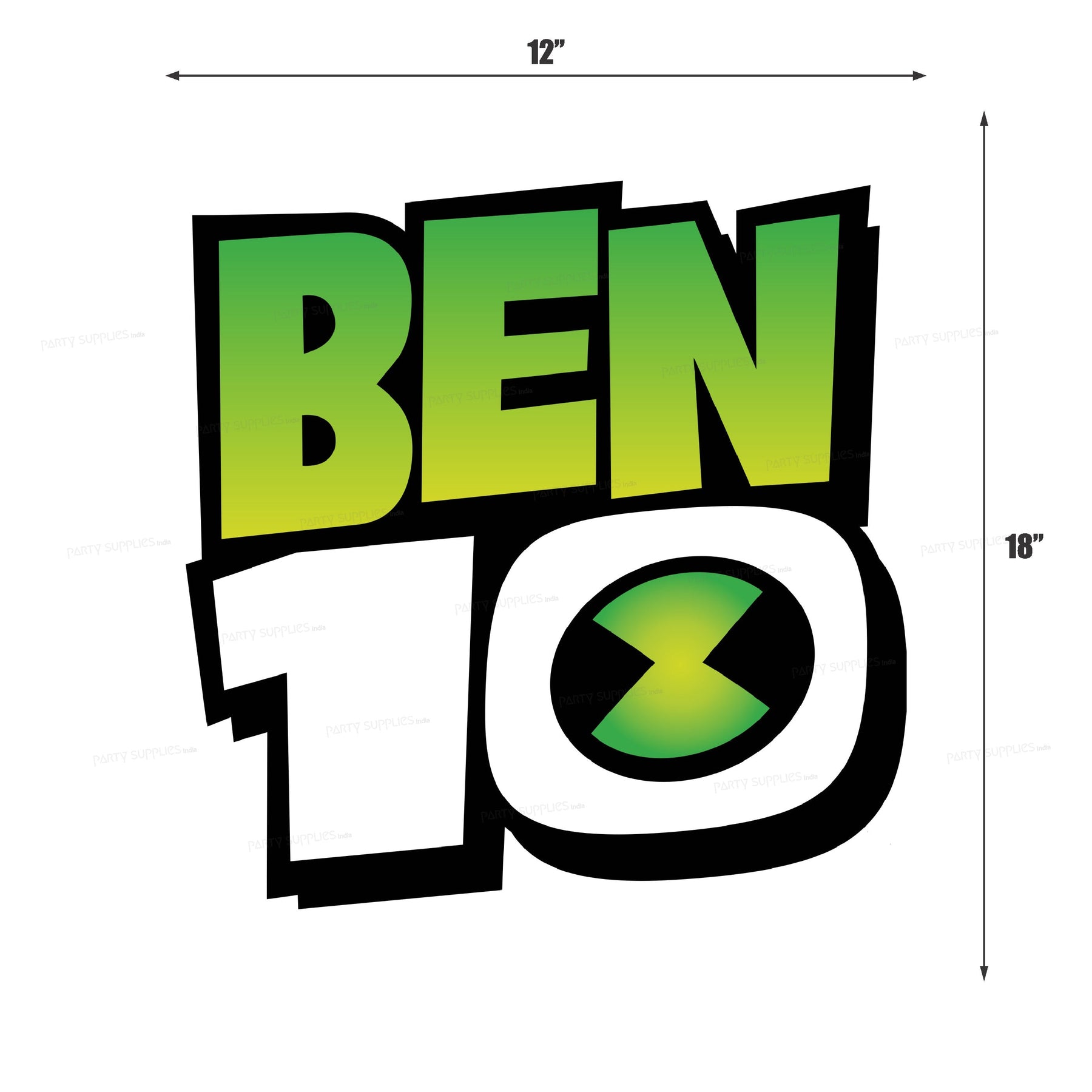 PSI Ben 10 Theme Cutout - 33