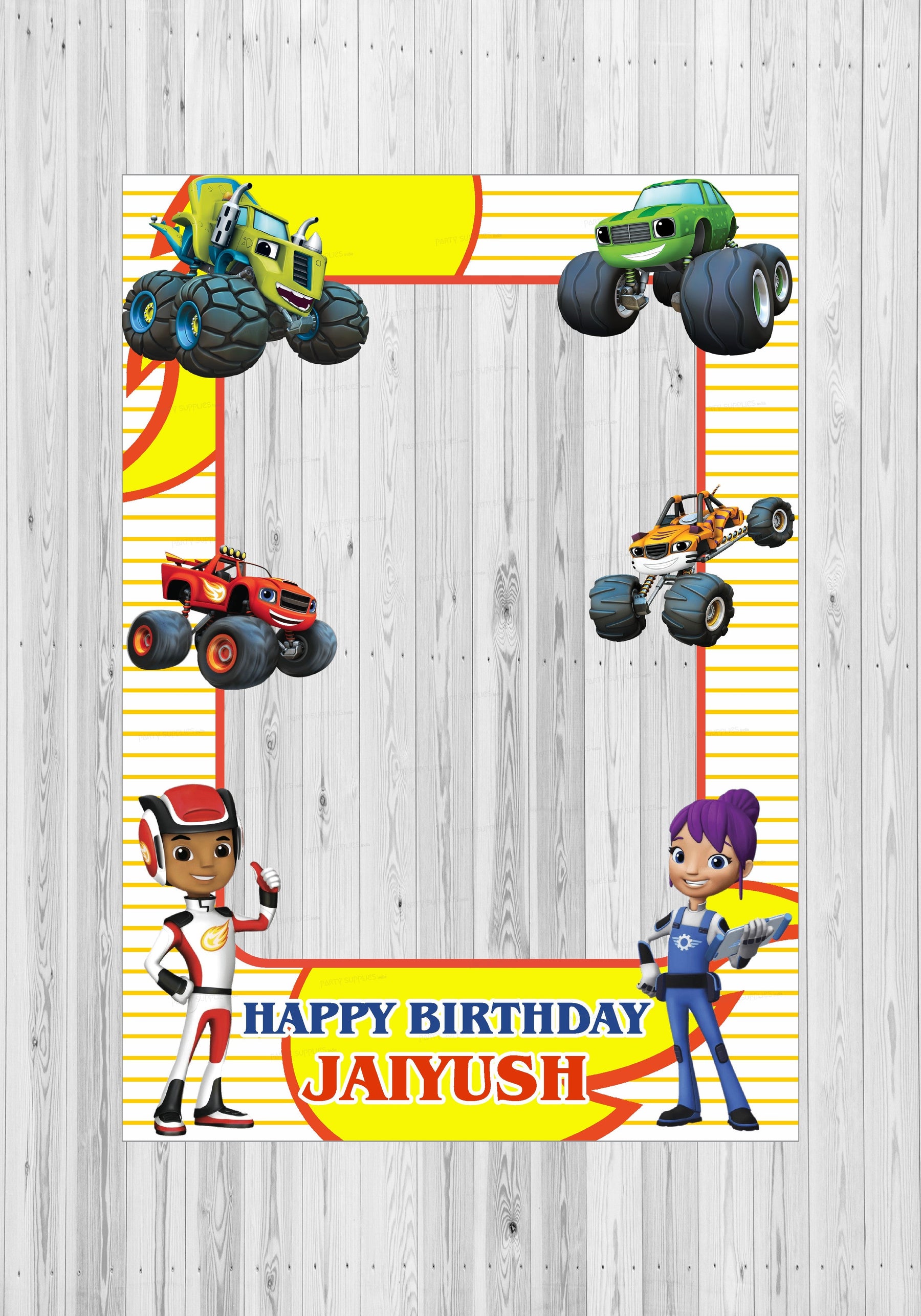 PSI Blaze and the Monster Machines Theme PhotoBooth