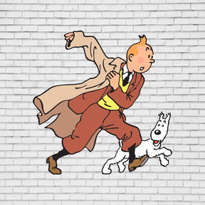 PSI Tintin Theme Cutout - 10