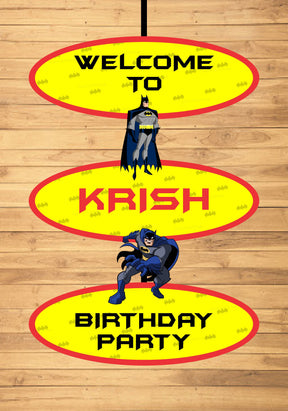 PSI Batman Theme Door Poster