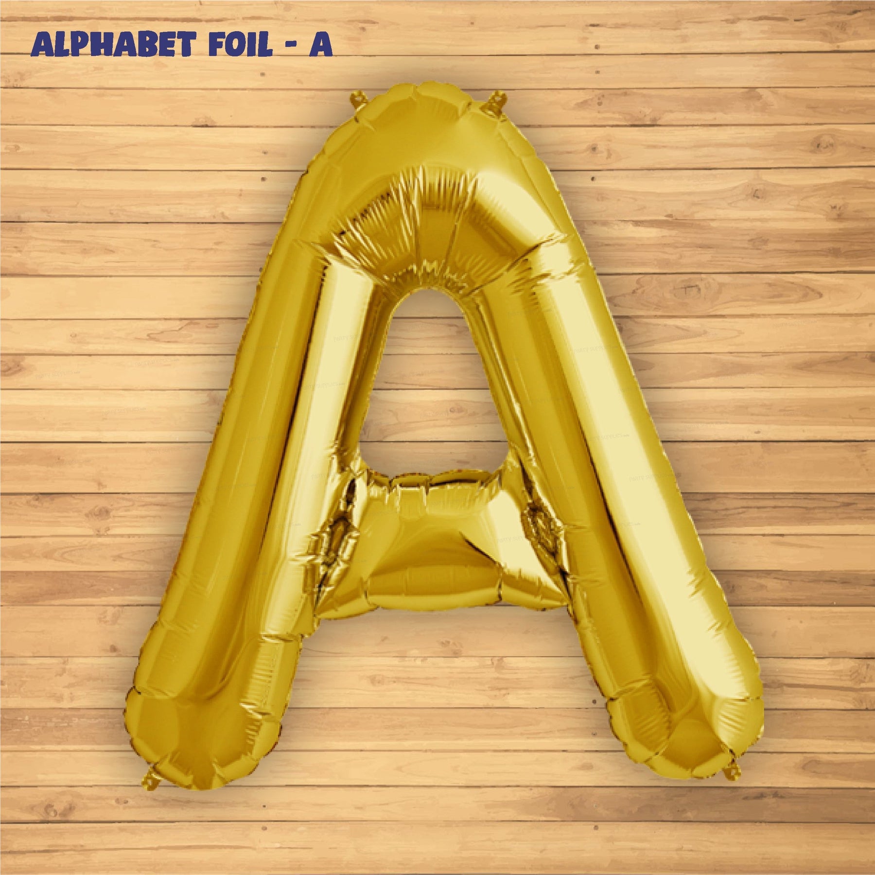 Alphabet A Premium Gold Foil Balloons