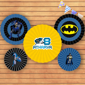 PSI Batman Theme Paper Fan