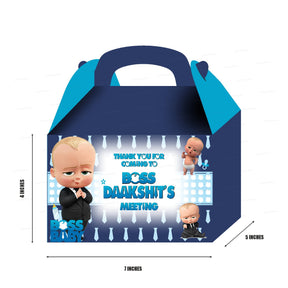 PSI Boss Baby Theme Goodie Return Gift Boxes
