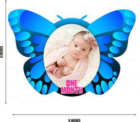 PSI Butterfly Theme 12 Months Photo Banner