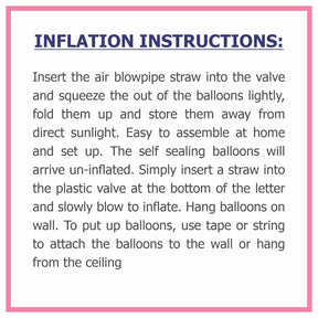 Alphabet V Premium Silver Foil Balloon