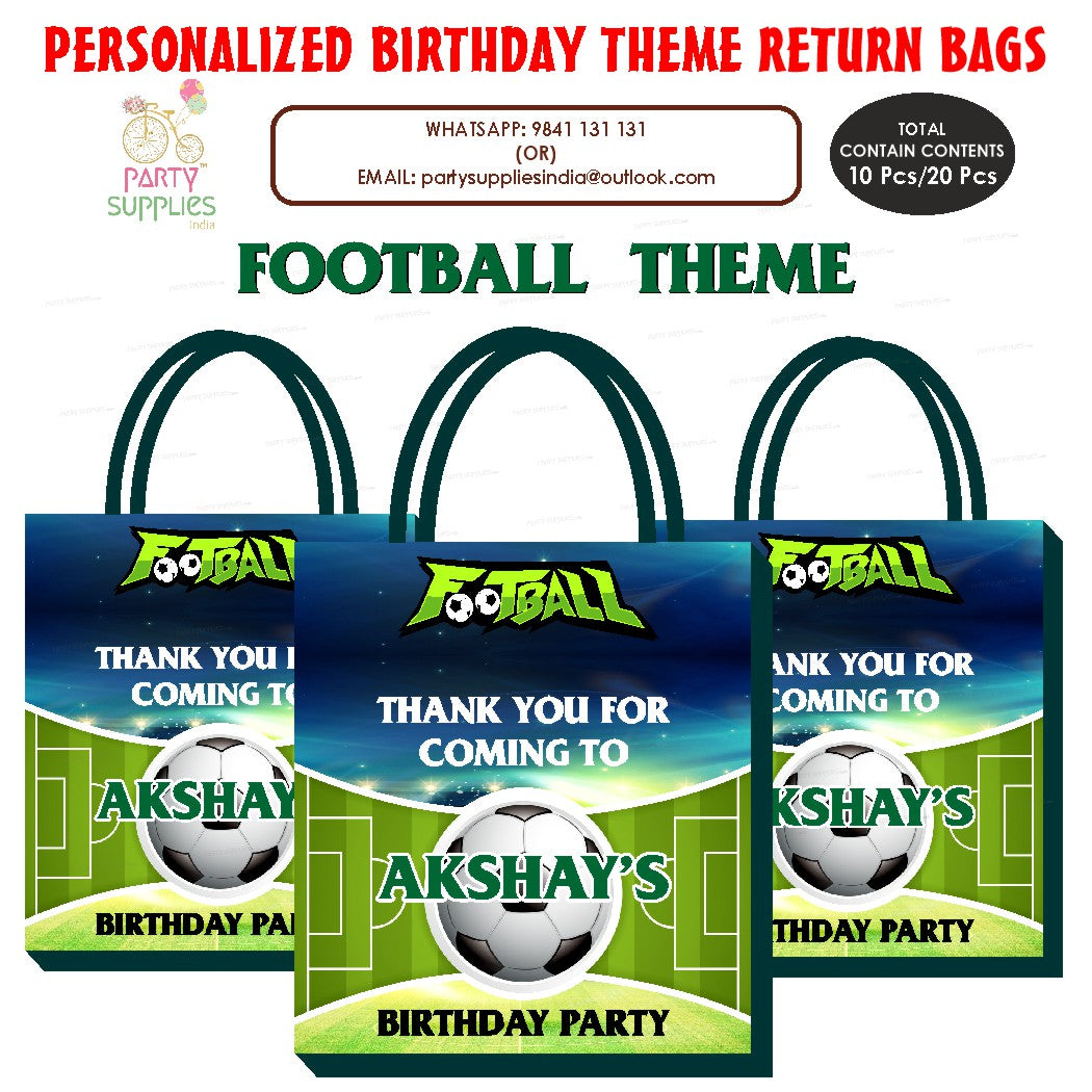 PSI Football Theme Return Gift Bag