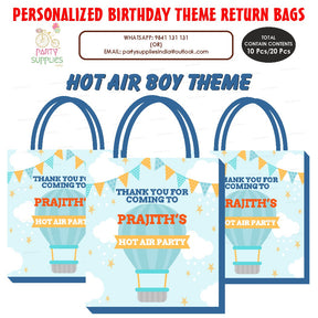 PSI Hot Air Theme  Boy Return Gift Bag