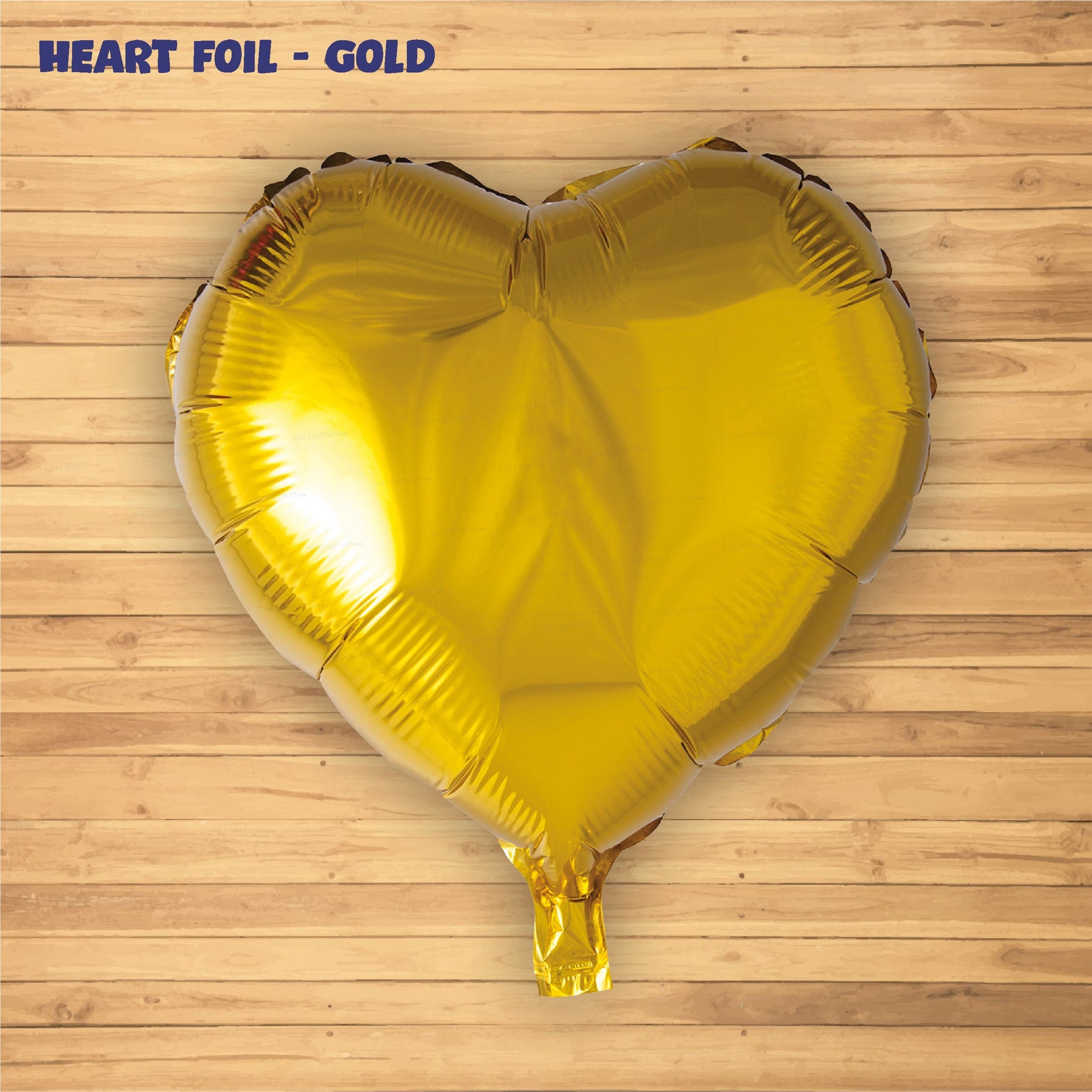 Heart Shape Premium Gold Foil Balloon