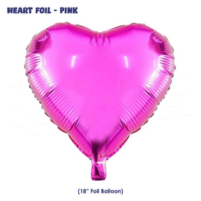 Heart Shape Premium Pink Foil Balloon
