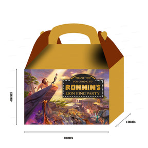 PSI Lion King theme Goodie Return Gift Boxes