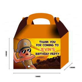 PSI Little Singham theme Goodie Return Gift Boxes
