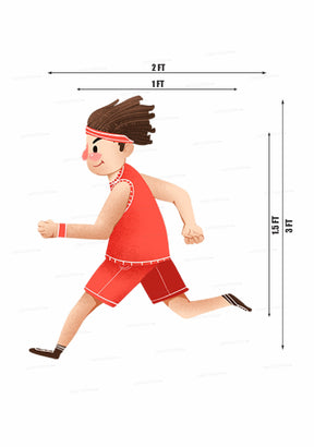 PSI Marathon Theme Cutout - 06