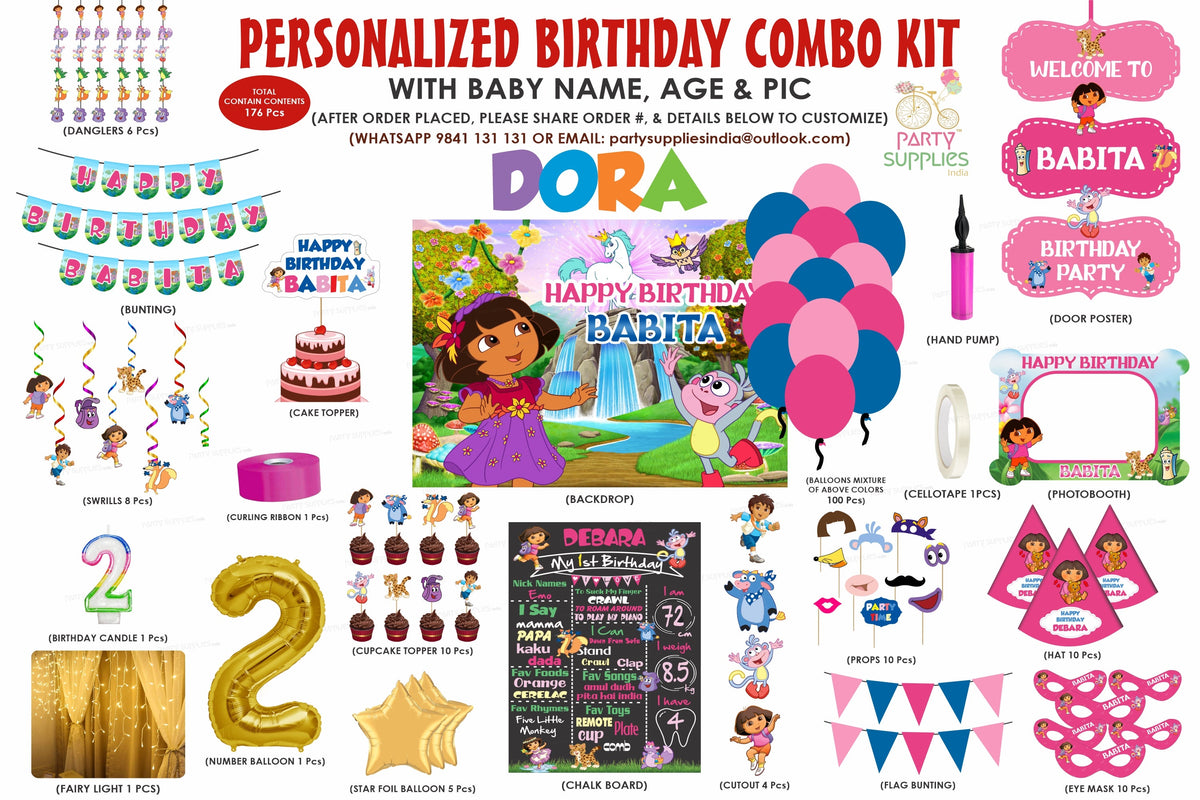 PSI Dora The Explorer Theme Premium Kit