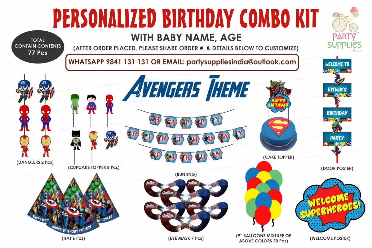 PSI Avengers Theme Preferred Kit