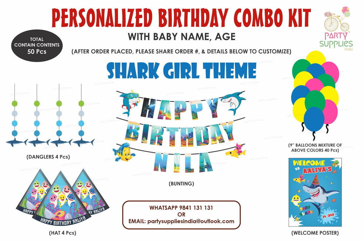 PSI Shark Girl Theme Heritage Kit