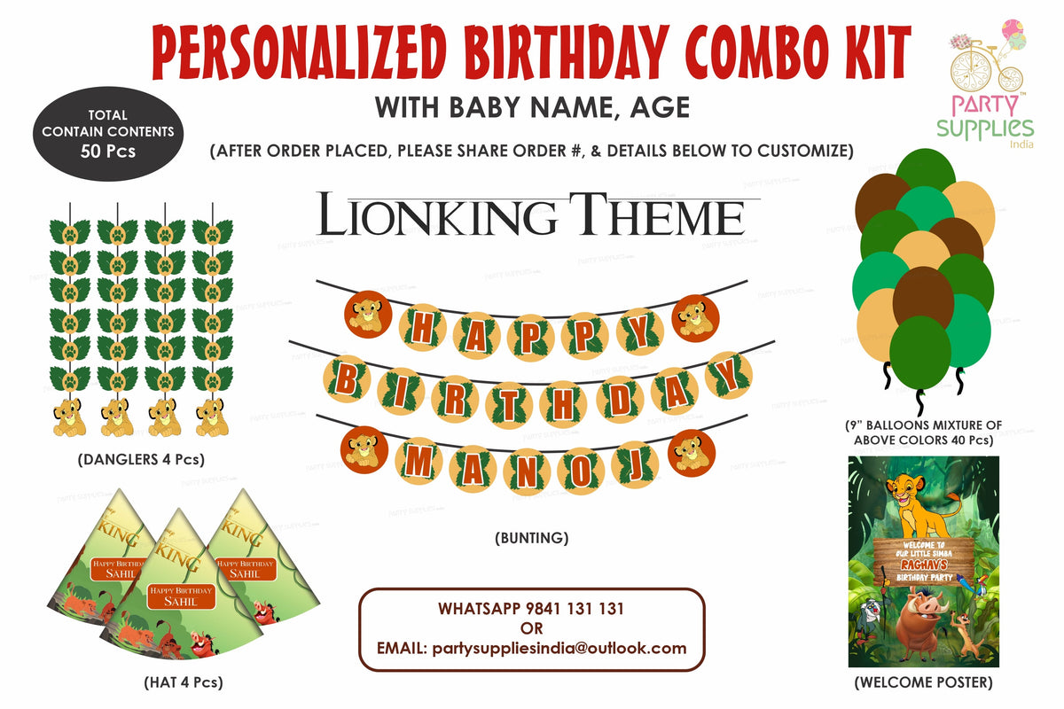 PSI Lion King Theme Heritage Kit