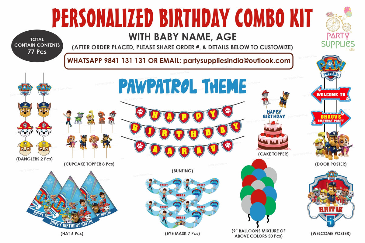 PSI Paw Patrol Theme Preferred Kit