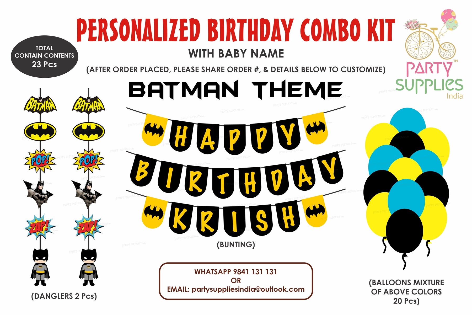 PSI Batman Theme Basic Combo Kit