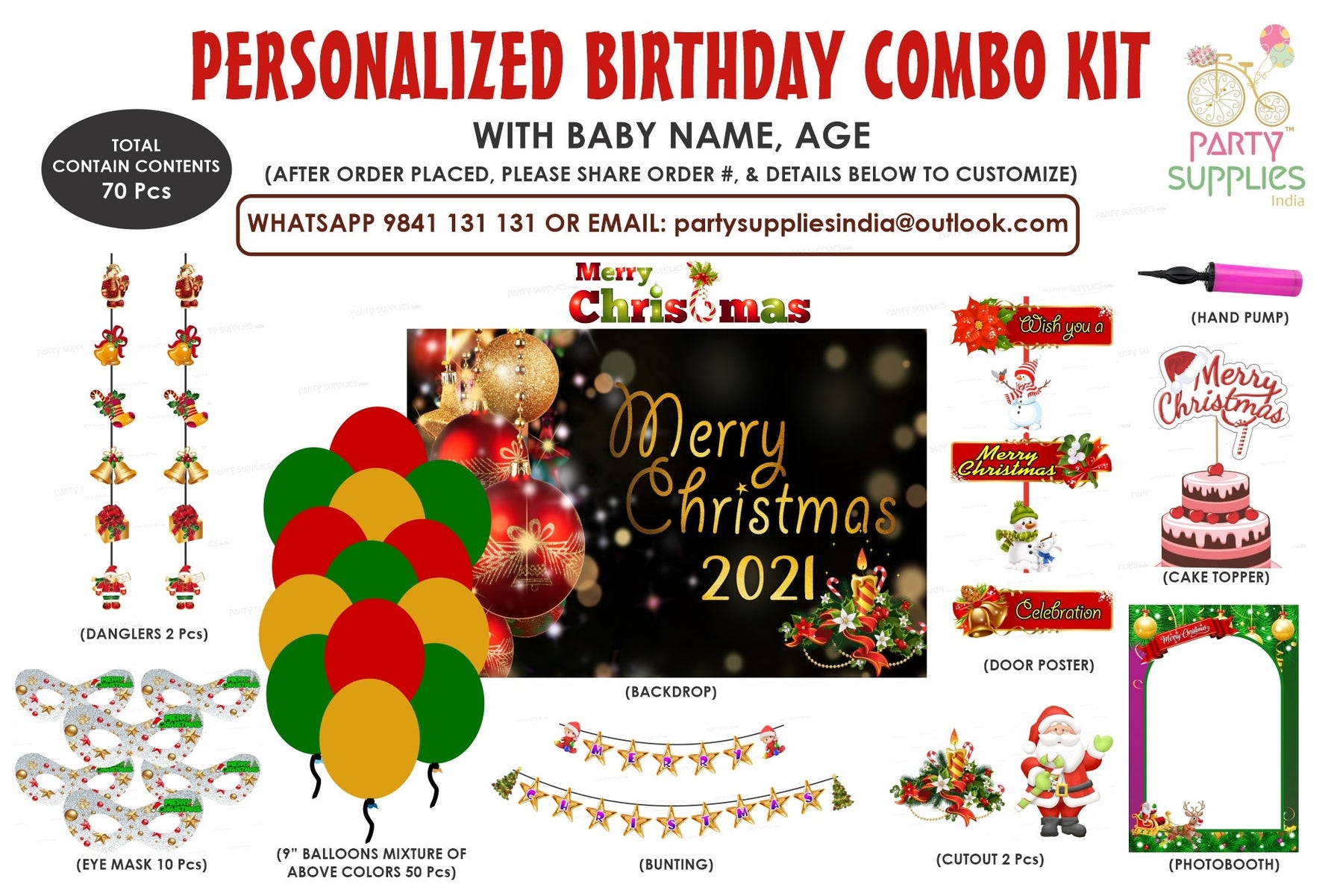 PSI Christmas Theme Exclusive Combo Kit
