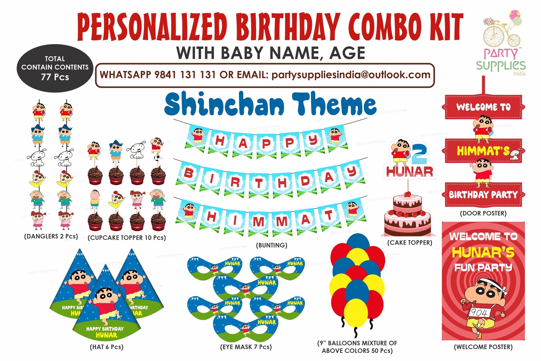 PSI Shinchan Theme Preferred Kit