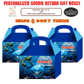 PSI Nemo and Dory Theme Goodie Return Gift Boxes