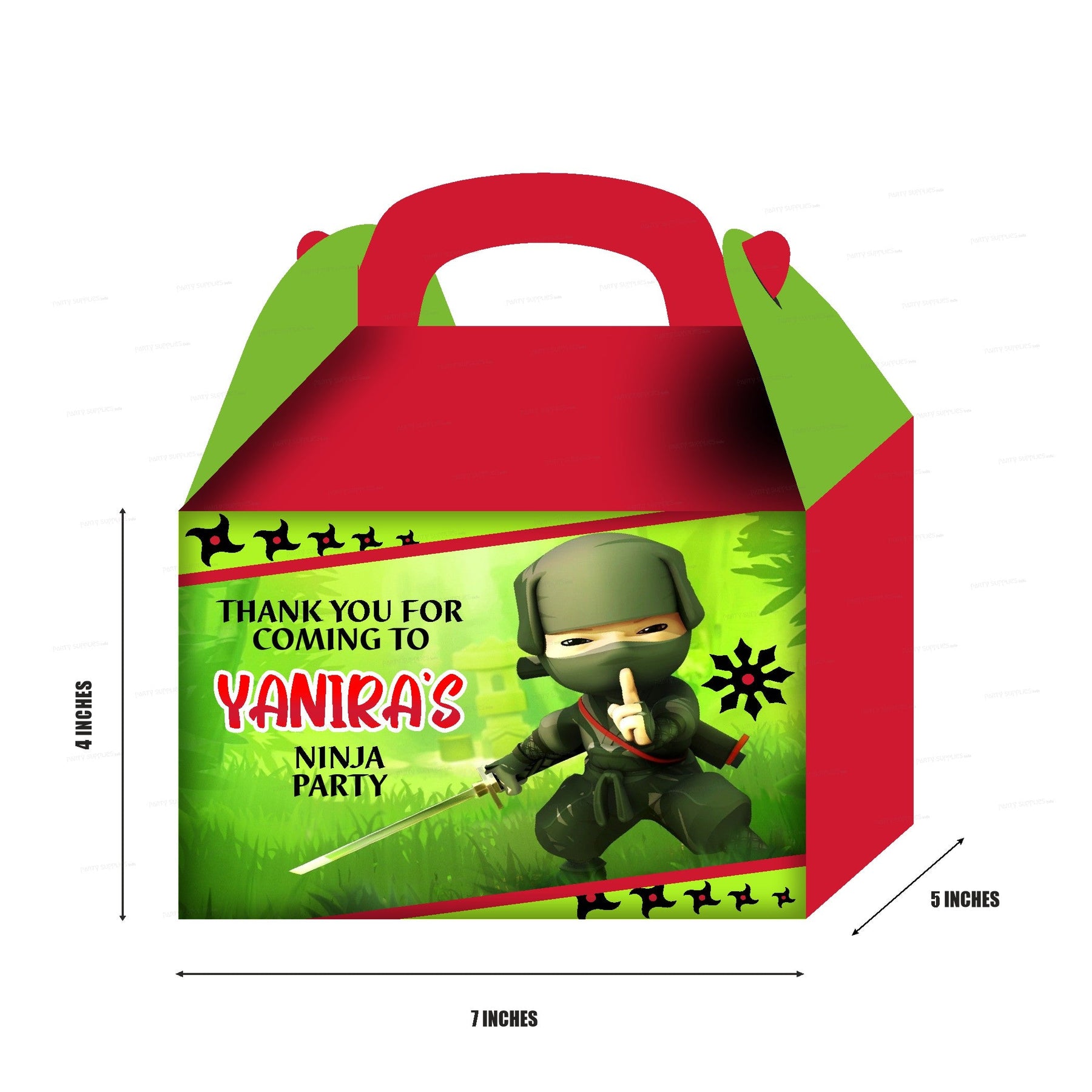 PSI Ninja Theme Goodie Return Gift Boxes