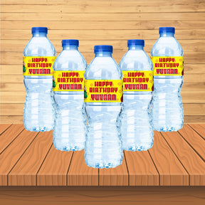 PSI Alvin and Chipmunks Theme Water Bottle Sticker