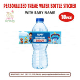 PSI Paw Patrol Theme Water Bottle Sticker