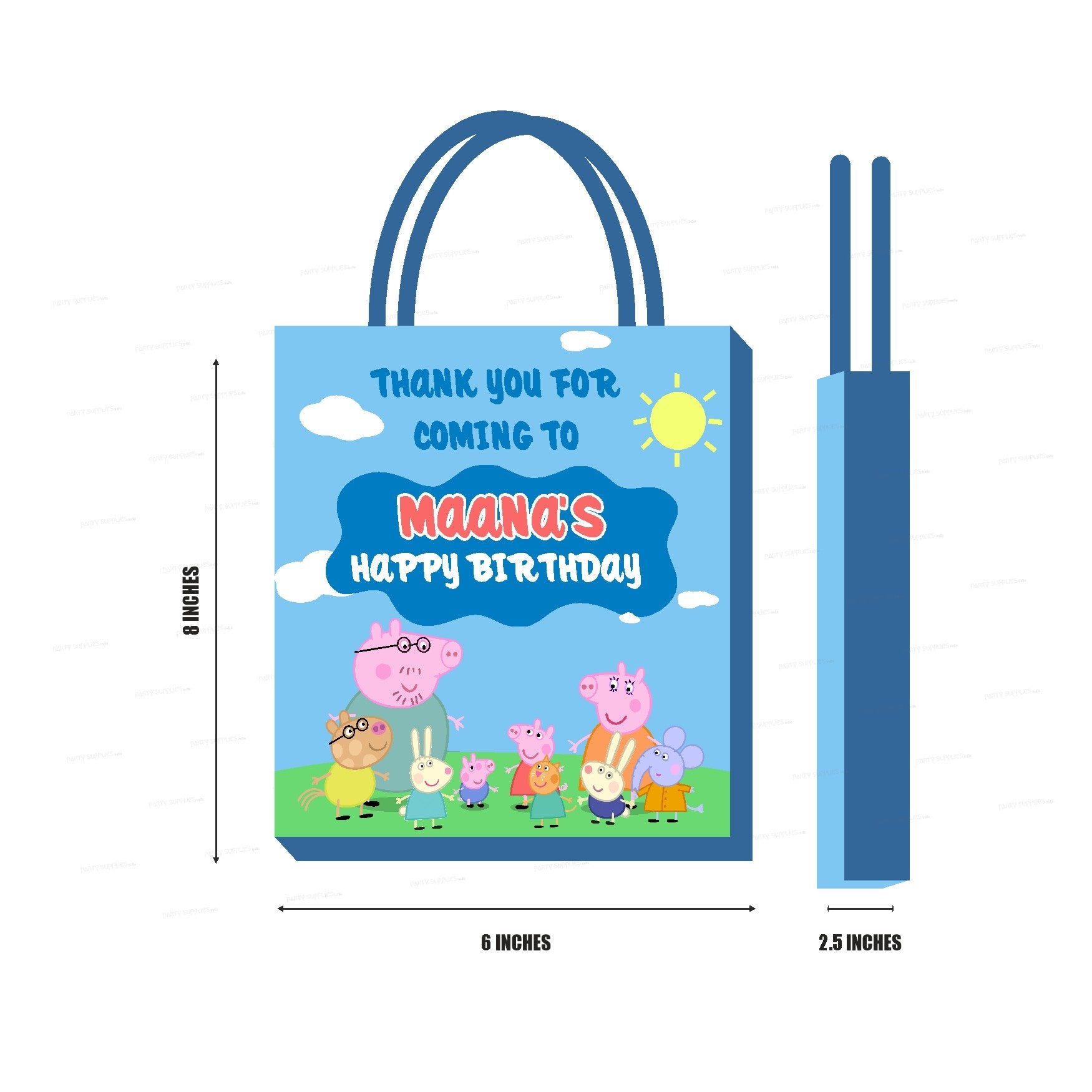 PSI Peppa Pig Boy Theme Return Gift Bag