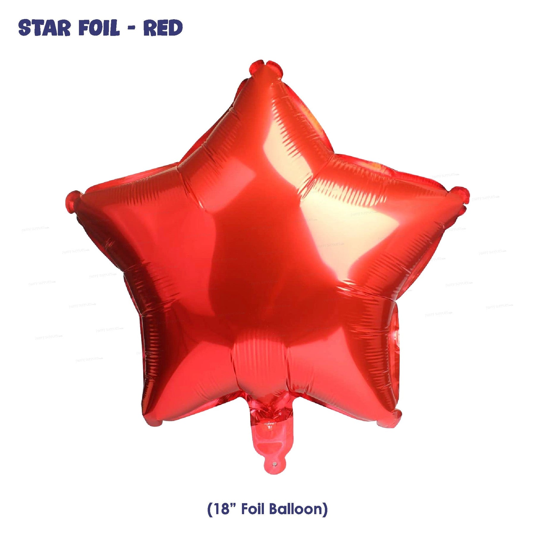 Star Shape Premium Red Foil Balloon
