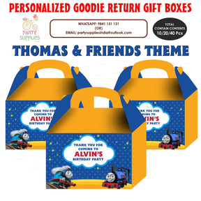 PSI Thomas & Friends Theme Goodie Return Gift Boxes