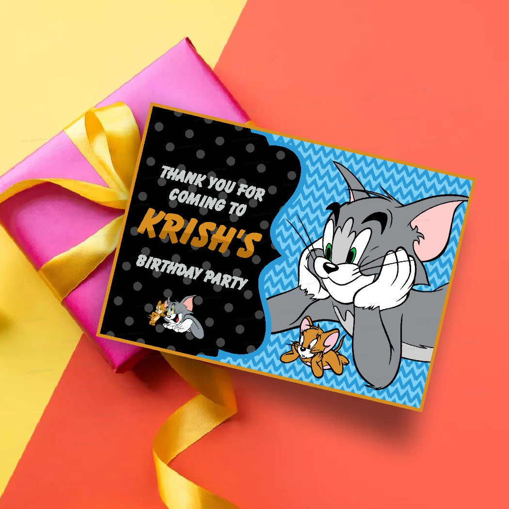 PSI Tom & Jerry Theme Thank You Card