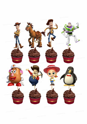 PSI Toy Story Theme Cup Cake Topper